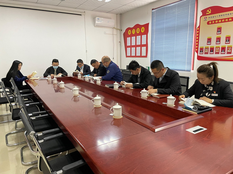 三原公司黨支部全方位、多層次、立體化為黨史學(xué)習(xí)教育添一把“火”