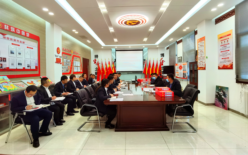 陜煤集團對神木分公司黨支部標準化建設進行督導驗收-配圖.png