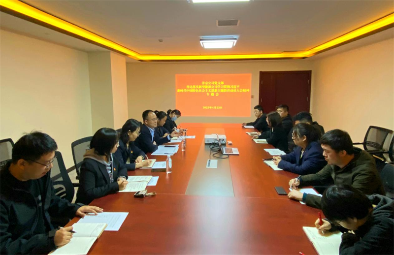 （二）公司所屬各單位迅速傳達學(xué)習(xí)新型能源公司主題教育動員會精神