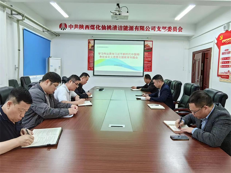 （二）公司所屬各單位迅速傳達學(xué)習(xí)新型能源公司主題教育動員會精神