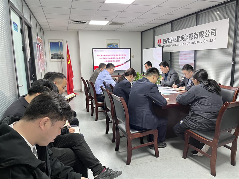 （三）公司所屬各單位迅速傳達學(xué)習新型能源公司主題教育動員會精神
