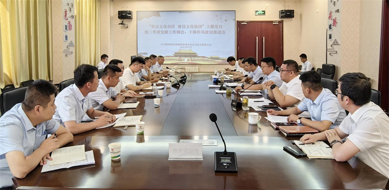（二）公司所屬各單位開展堅(jiān)定文化自信 建設(shè)文化強(qiáng)國專題研討