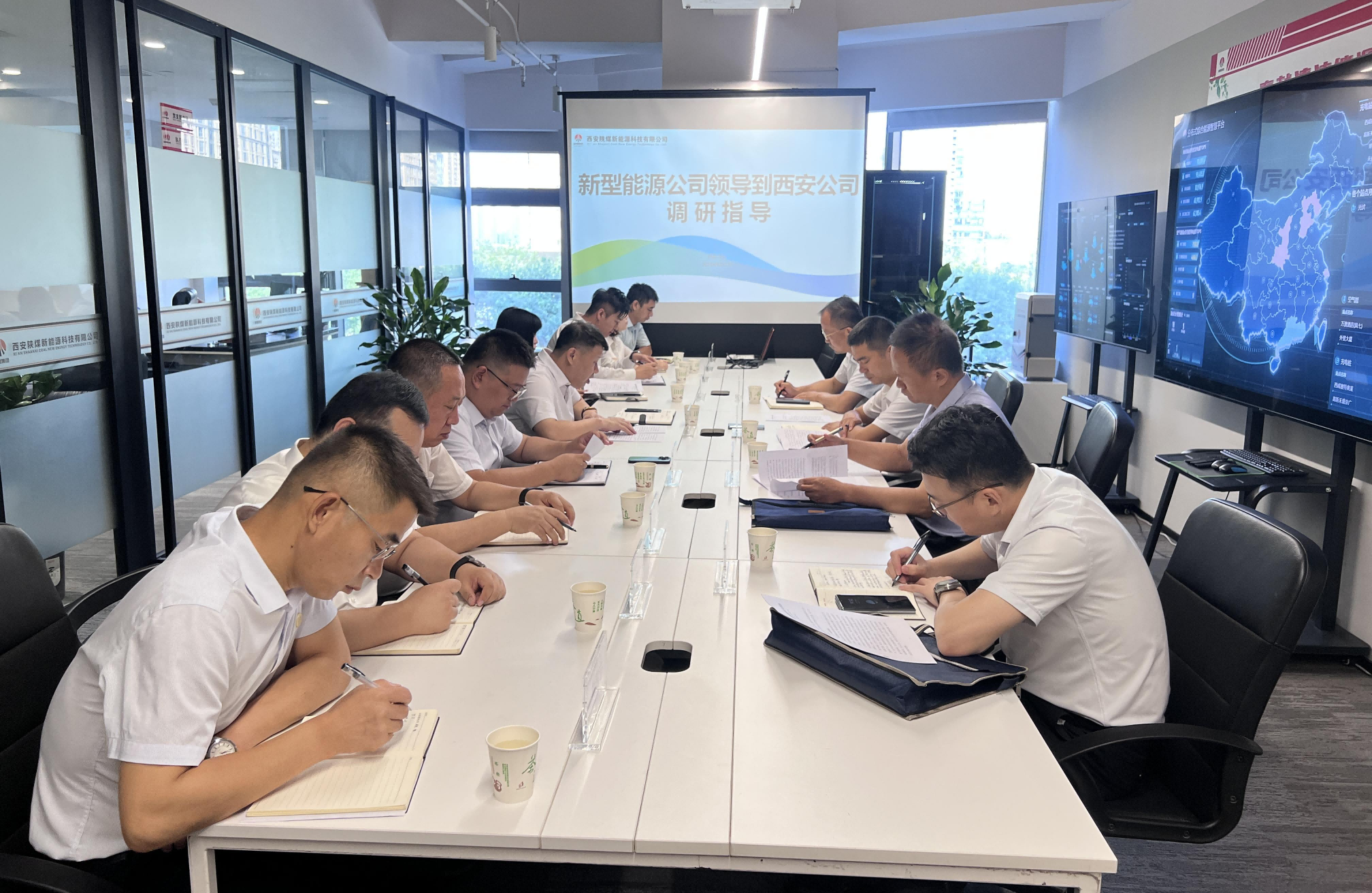 公司黨委委員、副總經(jīng)理宮成到西安片區(qū)各單位調(diào)研指導(dǎo)工作